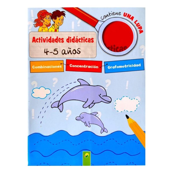 ACTIVIDADES DIDACTICAS CON LUPA 4 A 5 AÑOS