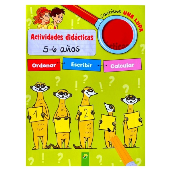 ACTIVIDADES DIDACTICAS CON LUPA 5 A 6 AÑOS