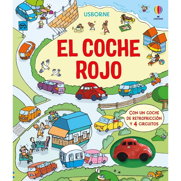 EL COCHE ROJO LIBRO JUGUETE