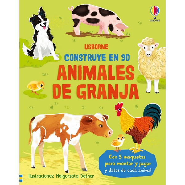 ANIMALES DE GRANJA CONSTRUYE EN 3D