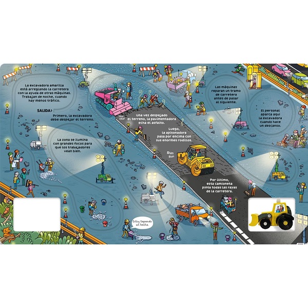 JUEGA CON EL LIBRO DE LA EXCAVADORA - Imagen 2