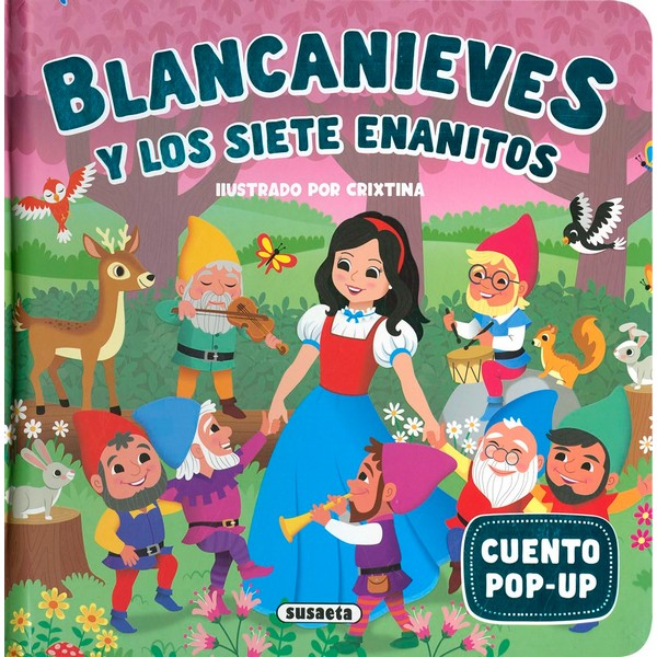 BLANCANIEVES Y LOS SIETE ENANITOS CUENTO POP UP