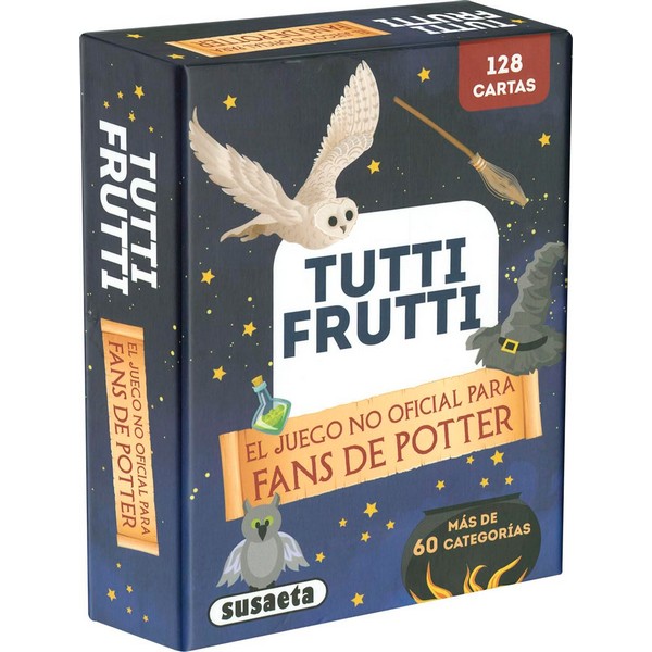 TUTTI FRUTTI. EL JUEGONO OFICIAL PARA LOS FANS DE POTTER