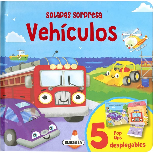 VEHICULOS SOLAPAS SORPRESA POP UP