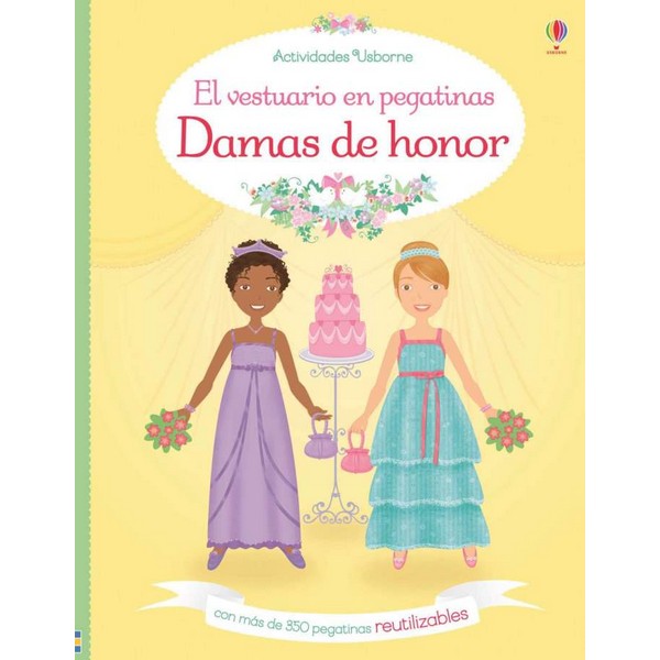 DAMAS DE HONOR VESTUARIO CON PEGATINAS