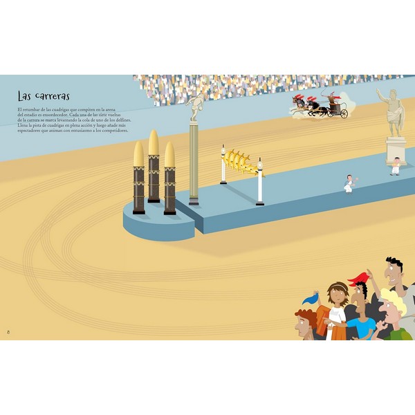 ROMANOS LIBRO DE PEGATINAS - Imagen 2