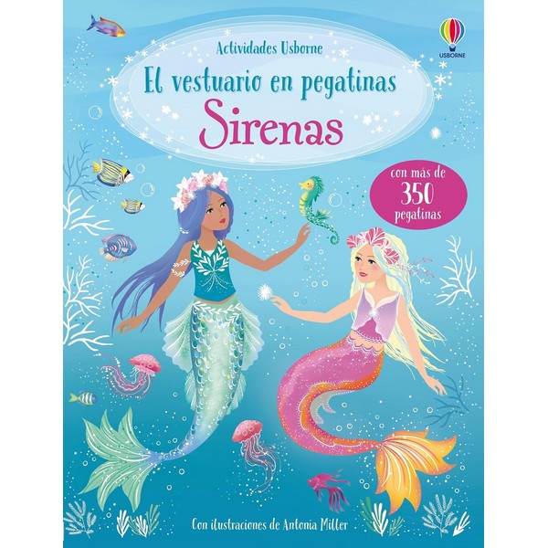 VESTUARIO EN PEGATINAS SIRENAS