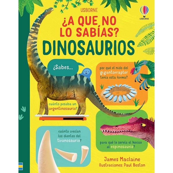 DINOSAURIOS A QUE NO LO SABIAS?