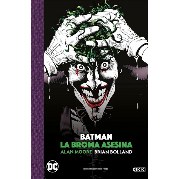 BATMAN LA BROMA ASESINA EDICION DE LUXE EN BLANCO Y NEGRO