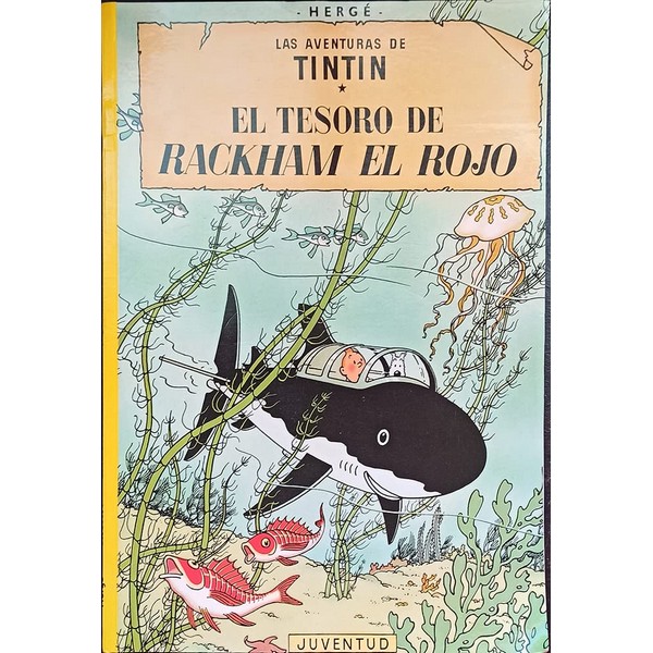 TINTIN EL TESORO DE RACKHAM EL ROJO