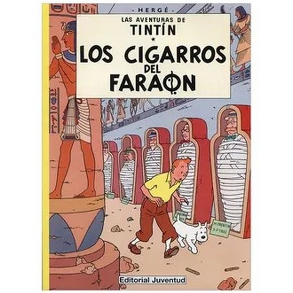 TINTIN LOS CIGARROS DEL FARAON