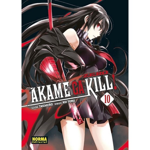 AKAME GA KILL ZERO 10 INCLUYE COFRE