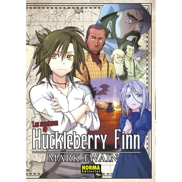 AVENTURAS DE HUCKLEBERRY FINN (CLASICOS MANGA)