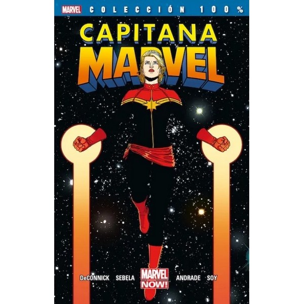 CAPITANA MARVEL EN CAIDA