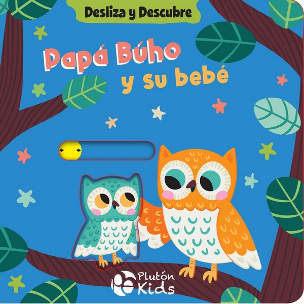 PAPA BUHO Y SU BEBE