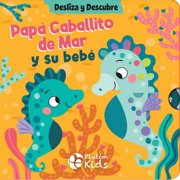 PAPA CABALLITO DE MAR Y SU BEBE